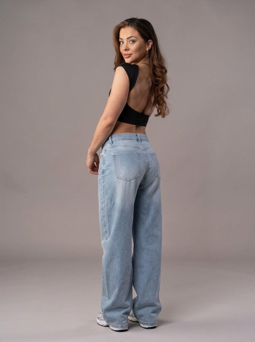 Pack x3 - Flexy Jeans Asimétricos