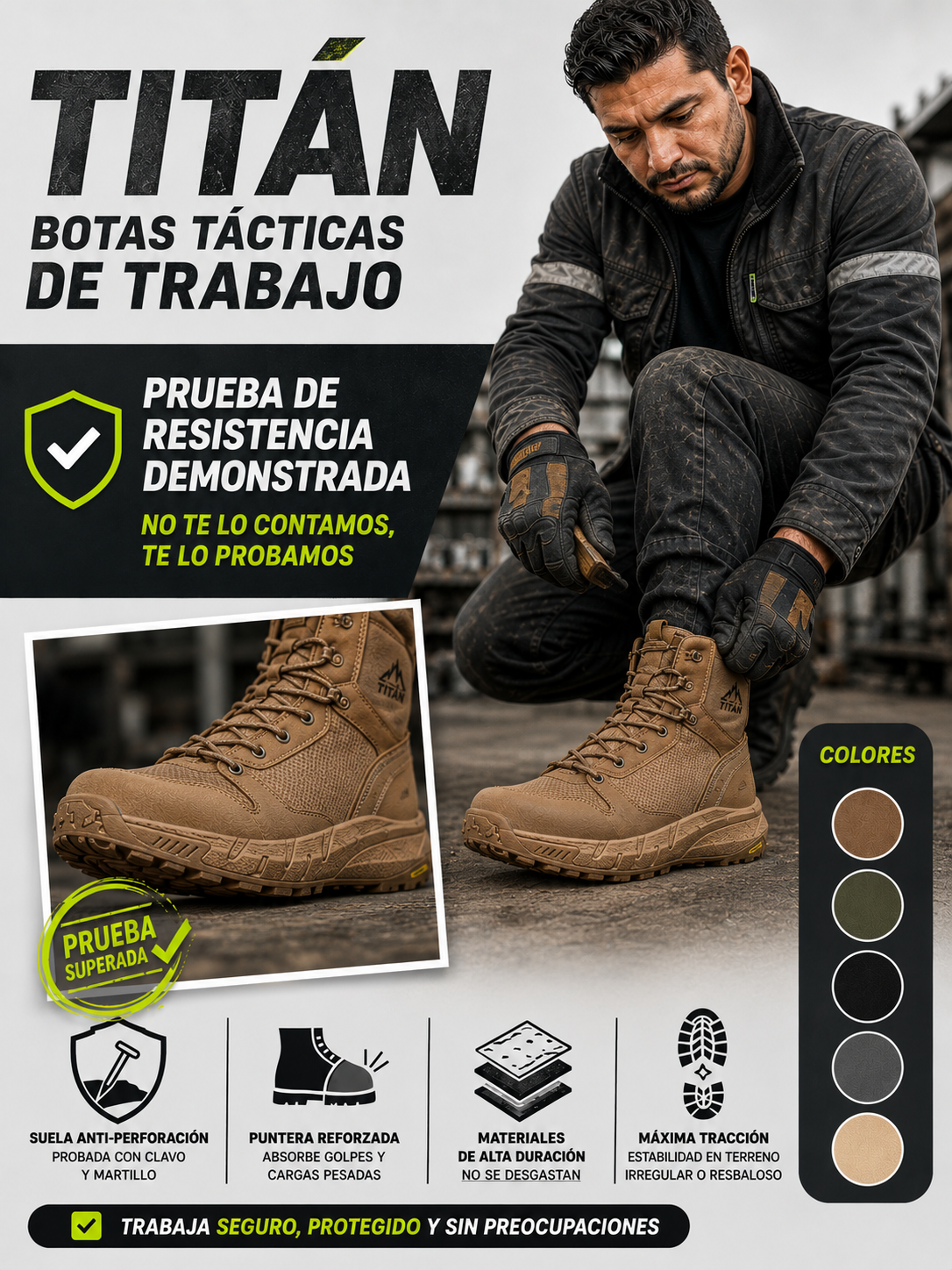 NortiV8 | Botas Tácticas